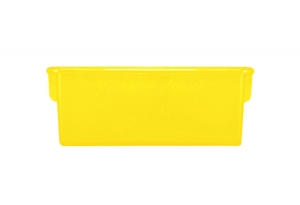 Plastic Cubbie Tray In Yellow
